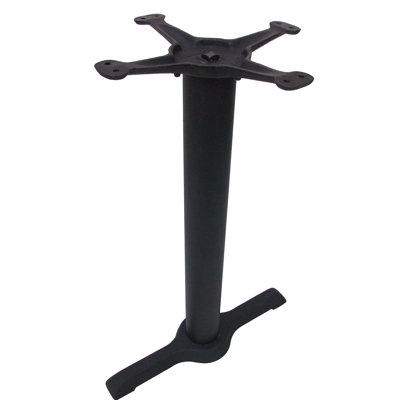 5" x 22" Cast Iron Dining Height End Table Base