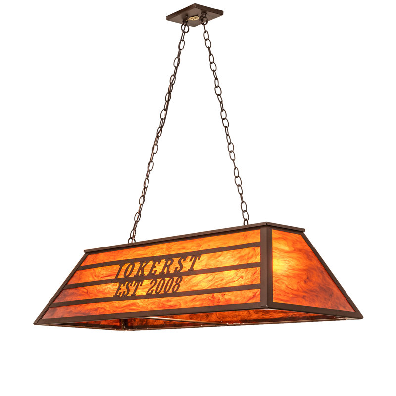 48" Long Personalized Jokerst Oblong Pendant