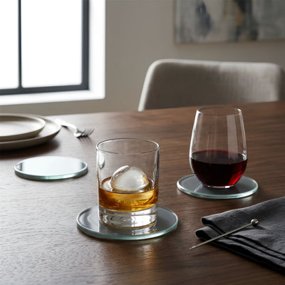 Harbour Housewares - Round Glass Coasters