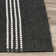 Sorrento Indoor/Outdoor Handwoven Recycled P.E.T Area Rug in Charcoal/White