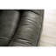 Cadre transitionnel de style transitionnel avec accoudoirs inclinables avec accoudoirs inclinables gris foncé