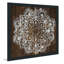 Mandala sur bois foncé - impression-747709655-747709654
