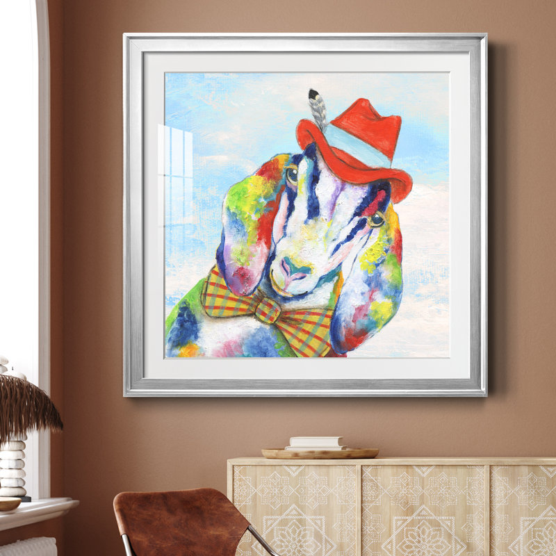 Enjoy the Little Things - Peinture encadrée, H 30,5 po x l 30,5 po x P 1,5 po, Encadrement argenté