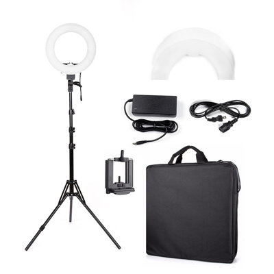 LED Ring Video Continuous Lighting Kit