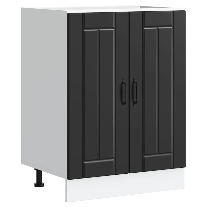 Shamisha Sink Base Cabinet, Black