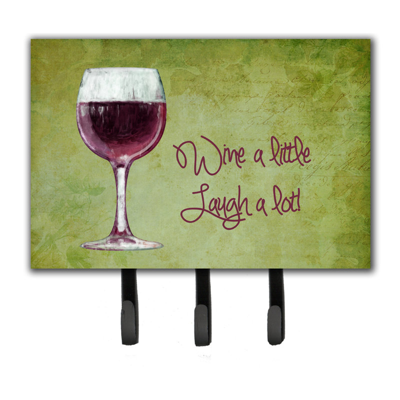 Porte-laisse en lot et crochet à clé de vin a little rire