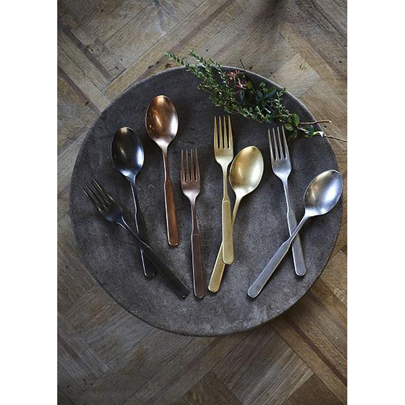 Stainless Steel Serving Piece, Copper
