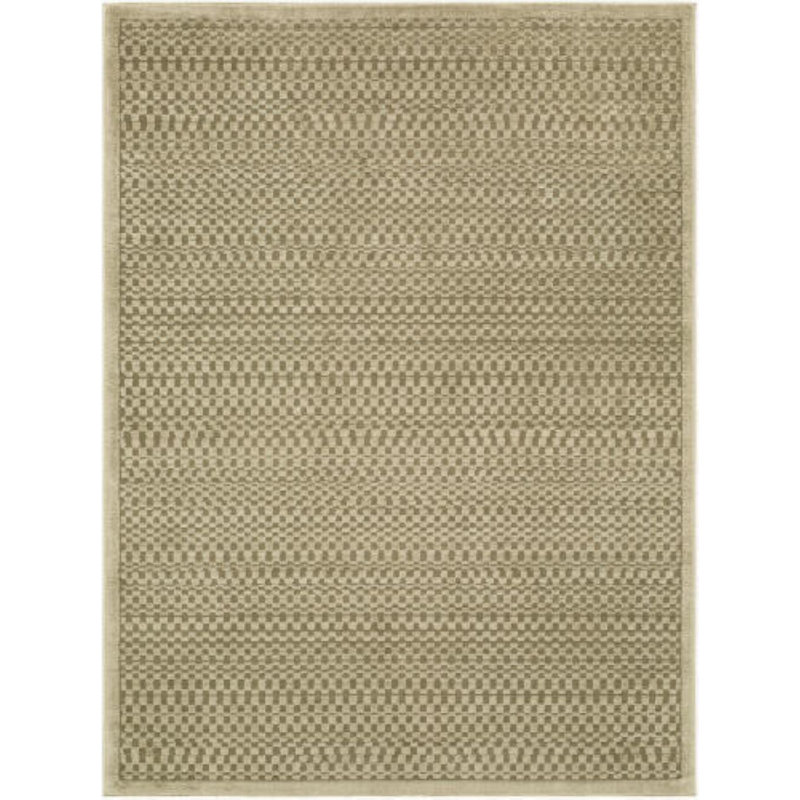 Brugge Area Rug, Green, Rectangle 7'10" x 10'