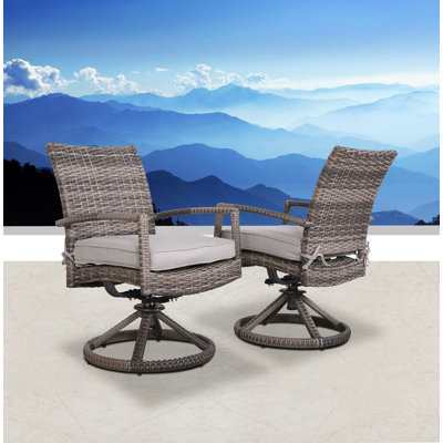 Ensemble de conversation pour 2 personnes avec coussins Chaskel