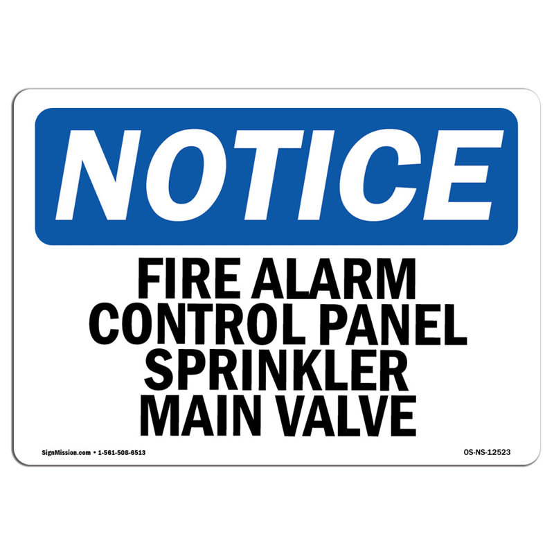Panneau de commande d'alarme incendie