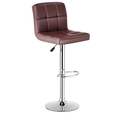 Sanya Swivel Adjustable Height Bar Stool by Orren Ellis