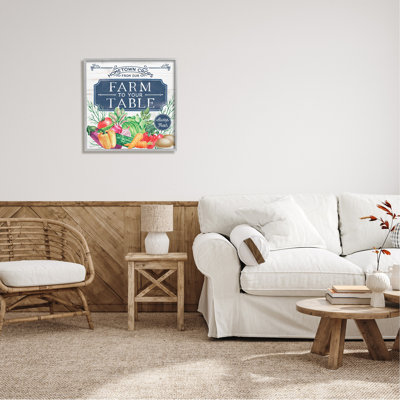 " Farm To Table Crops " by Mollie B.
