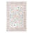 Pink Floral Machine Washable Area Rug with Non-Slip Backing-15789891