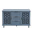 Armoire de rangement multifonctionnelle avec 2 portes et 3 tiroirs pour un usage domestique