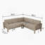 Ensemble de canapé modulaire d'extérieur Cape Coral