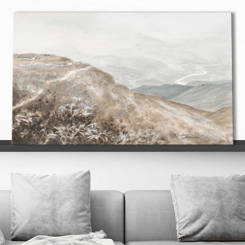 My Dream Place - Peinture, L 30 po x H 18 po, Toile tendue
