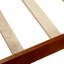 Lit plateforme avec base de lit en bois et lit-bateau