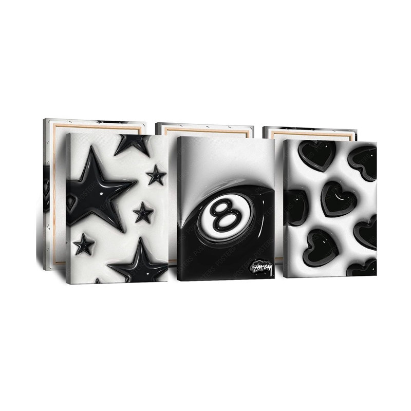3 Piece Wrapped Canvas Print