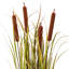 Herbe de quenouille artificielle en pot