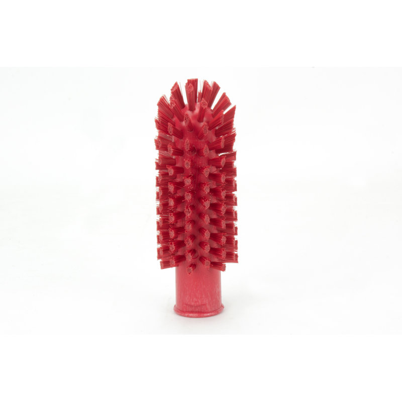 Cleaning Brushes, 5.70" H x 5.70" L x 2" W, Red