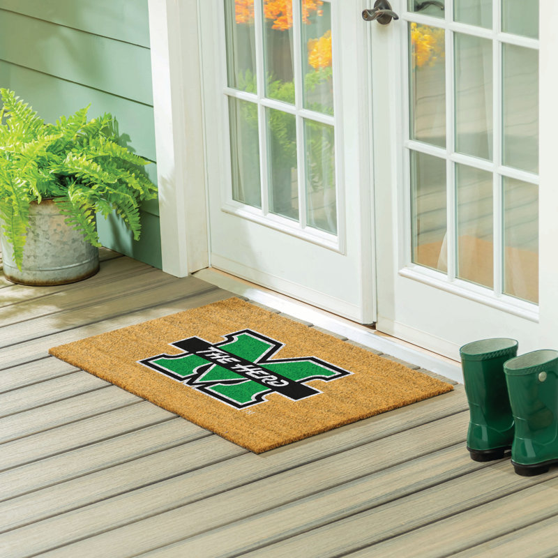 Grand tapis couleur coco Marshall University, 36 po x 24 po