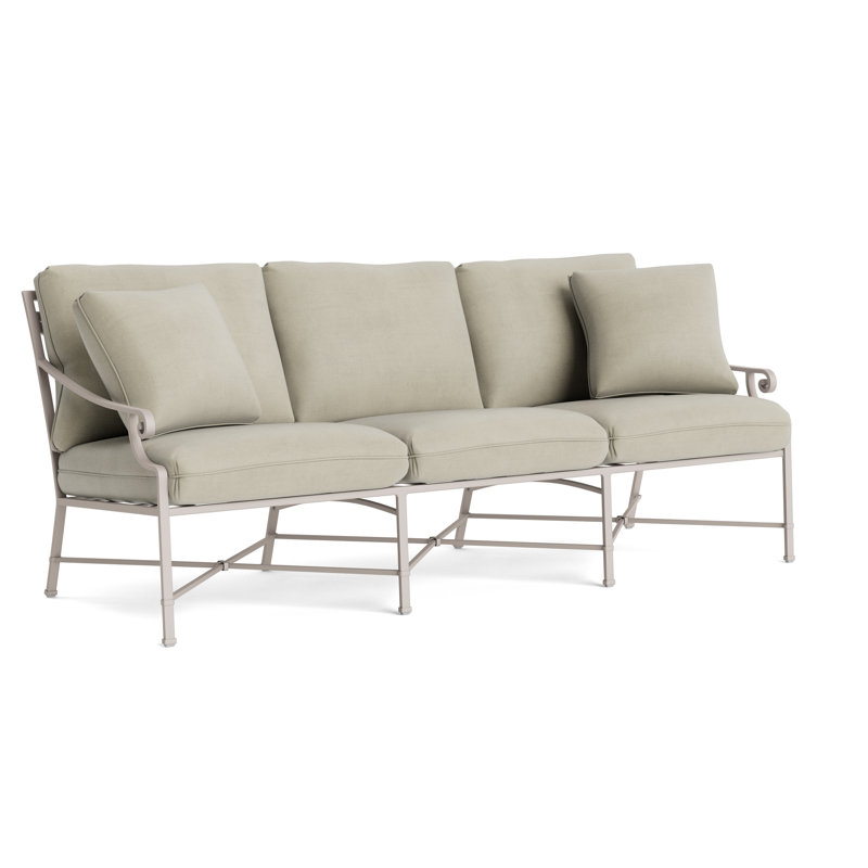 Venetian Outdoor 3 - Seat Patio Sofa, Dove, Fusion Dove