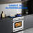 AOBOSI 36" Retro Natural Gas Accent Convection Range