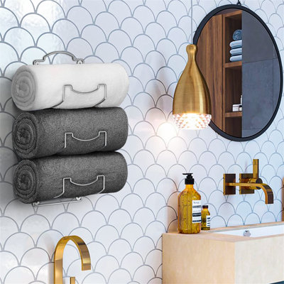 Armgard 17.6 cm Wall Mounted Towel Rack