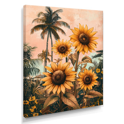 Duester - Floral Canvas Wall Art