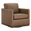Fauteuil pivotant rembourré Bobbi-123474305