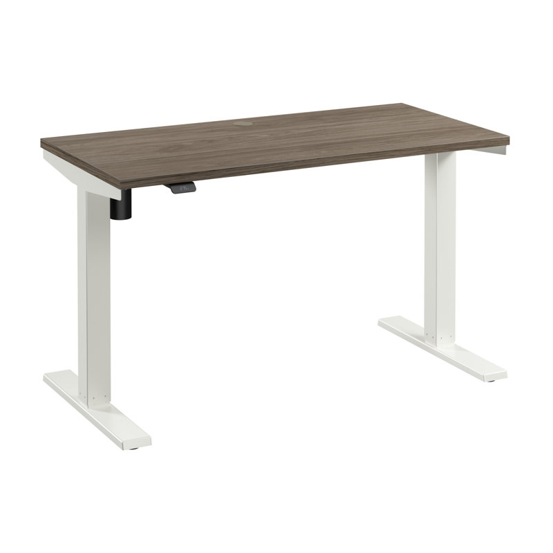 Bush Business Furniture Move 40 Series Electric Height Adjustable Standing Desk, 27" H x 48" W x 24" D, Modern Hickory