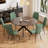 47in Round Dining Table Set-1050758583-1050758580-1044867248