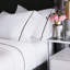 Linea Velvet Ribbon Sheet Set In Dove-2142468527