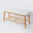 Tashaunda Shoe Bench with Storage Shelf for Entryway-499489630