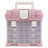 Stalwart Small Parts Organizer Tool Box - with Drawers and Customizable Compartments-92697501