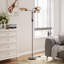 170cm Gloss Torchiere Floor Lamp