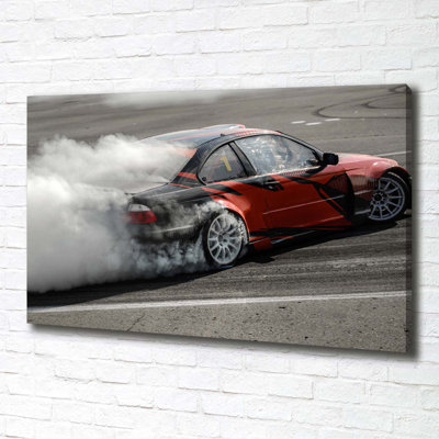 Drift Track - Wrapped Canvas Print