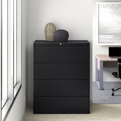 Harietta 42'' Wide 4 -Drawer Steel File Cabinet