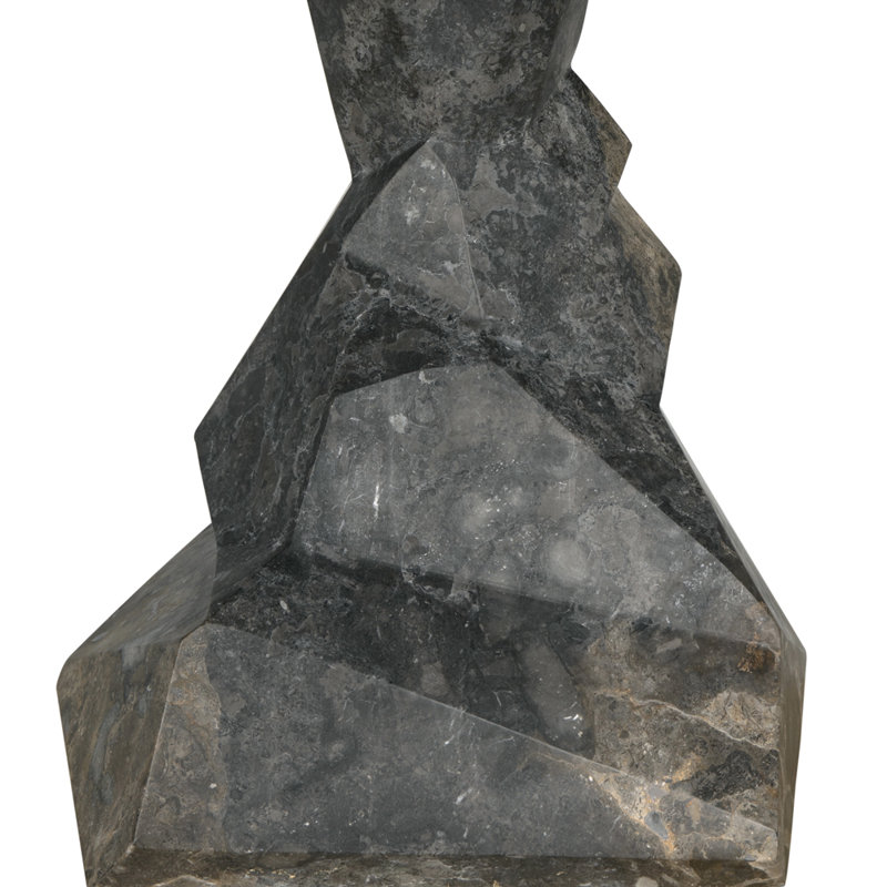 Tilden Console, Marble, Black