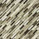 Madison Avenue Random Sized Metal Mosaic Tile in Beige