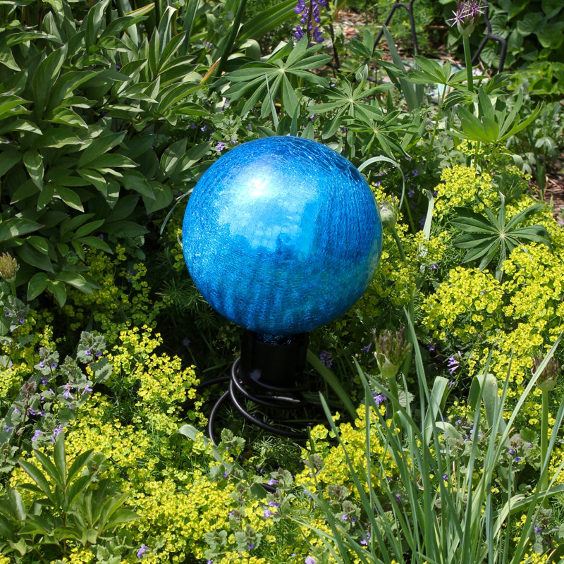 Boule réfléchissant Madore, Bleu sarcelle, 10 po