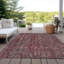 Tapis lavable intérieur / extérieur rose Jane -1753759774