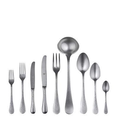 Epoque Flatware Set - 39 Pieces - Pewter