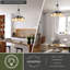 Lustre à niveaux 9 lumières Kynslea-38723395