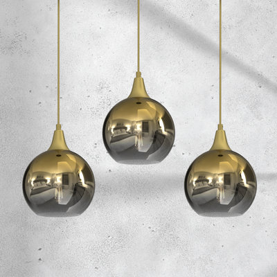 Caleob 3 - Light Kitchen Island Pendant