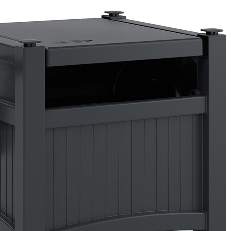 Suncast Enrouleur de boyaux d'arrosage de 100 pi Suncast Hideaway pour ...