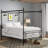 Woodson Metal Canopy Bed-1941791725