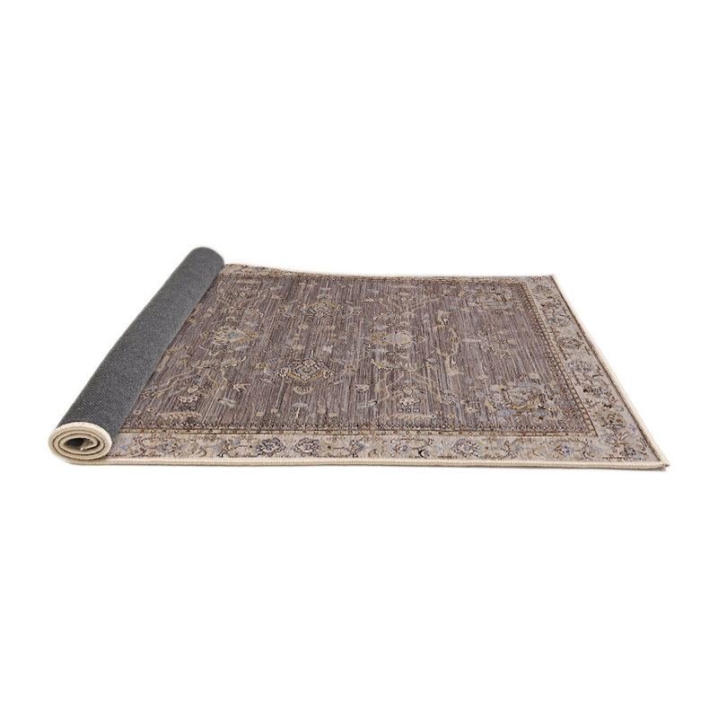 Tapis oriental brun Halstad, Rond 5 pi