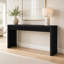 Console cannelée de style moderne Mid-Century de 39,4 po Abdel-891390324-885441657