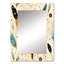 Autie Tribal Oasis - motif décoratif bohème, miroir mural floral-424855717